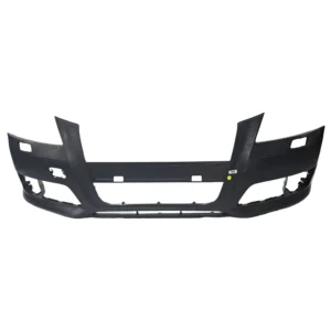 Aftermarket Audi A3 8P Front Bumper for 2010 to 2013 Audi A3's. Bumper has washer holes.